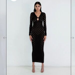 BNWT Maisie Wilen Perforated Gown